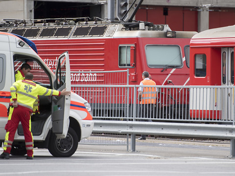 Gare d'Andermatt: plus de 30 blessés lors d'une manoeuvre