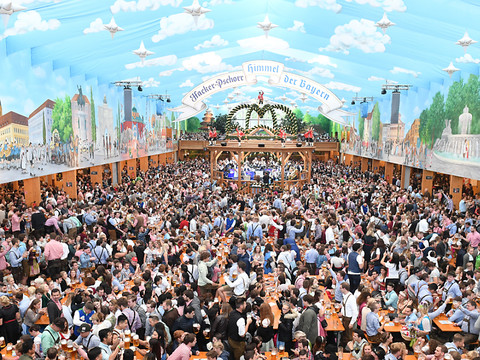 Ouverture de la traditionnelle fête de la bière à Munich