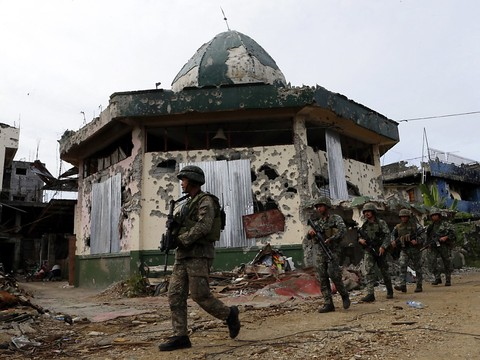 L'armée philippine s'empare d'un site stratégique à Marawi