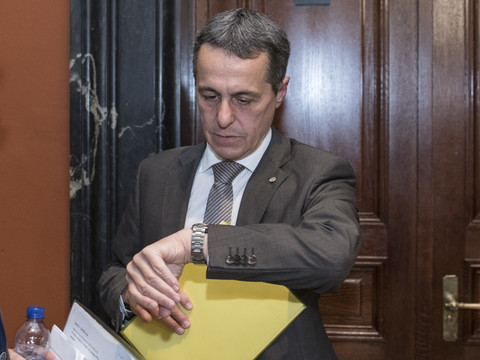 Le Tessinois Ignazio Cassis a les faveurs des Suisses