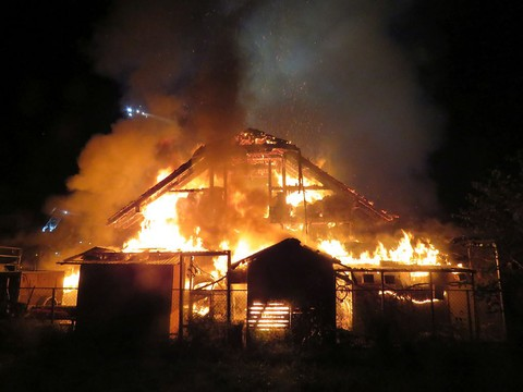 Plusieurs animaux périssent dans les flammes à Fahrwangen (AG)