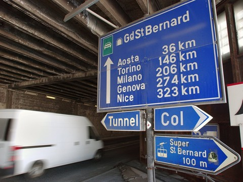 Le tunnel du Grand St-Bernard fermé jusqu'au 8 octobre