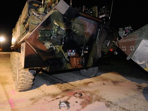 Trois militaires jugés coupables de l'accident de char à Bure (JU)