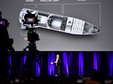 Espace: Elon Musk dévoile son ambition d'aller sur Mars en 2022