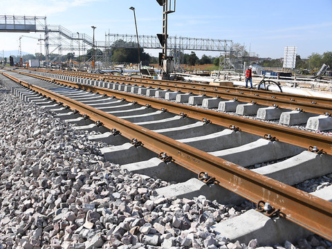 Les trains peuvent à nouveau emprunter la ligne Bâle-Karlsruhe