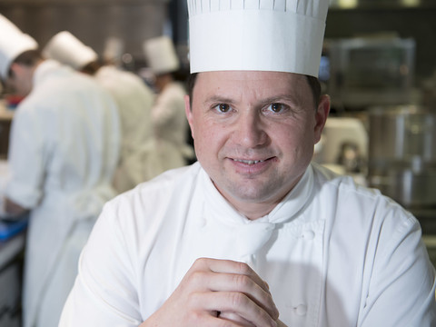 Franck Giovannini Cuisinier de l'année 2018 du GaultMillau Suisse