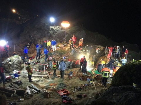 13 heures pour sauver une fillette dans une crevasse en Valais