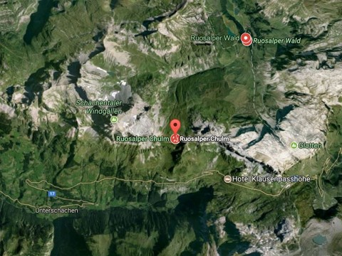 Deux personnes disparues après un éboulement à Unterschächen (UR)