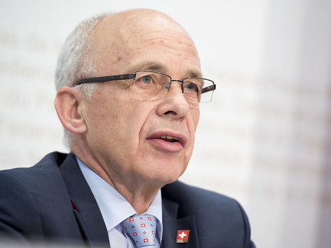 Washington est bien disposé à l'égard de la Suisse, dit Ueli Maurer