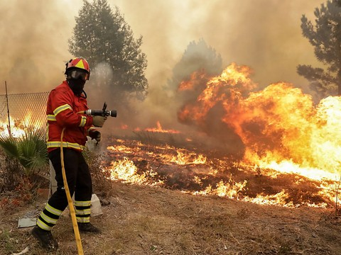 Plus de 300 incendies en une journée, un record
