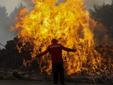 Trois personnes tuées par les feux de forêt au Portugal