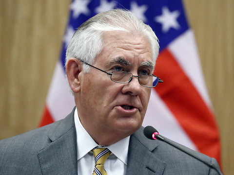 Rex Tillerson va rencontrer Staffan de Mistura à Genève pour parler de la Syrie