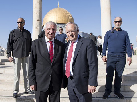 Schneider-Ammann momentanément empêché d'accéder au Mont du Temple à Jérusalem