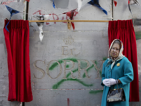 Banksy organise une cérémonie d'excuses pour la déclaration Balfour