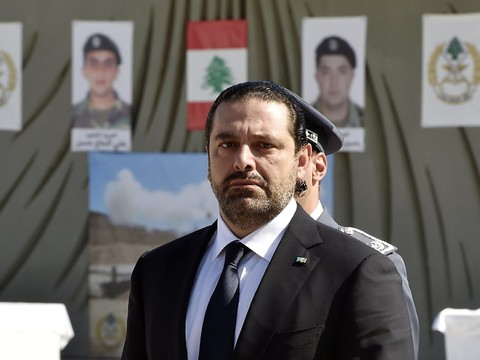 Le Premier ministre libanais Saad Hariri annonce sa démission