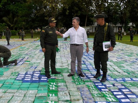 Saisie de 12 tonnes de cocaïne en Colombie, un record historique