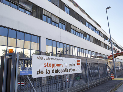 Le personnel d'ABB Sécheron cessera son travail de production lundi
