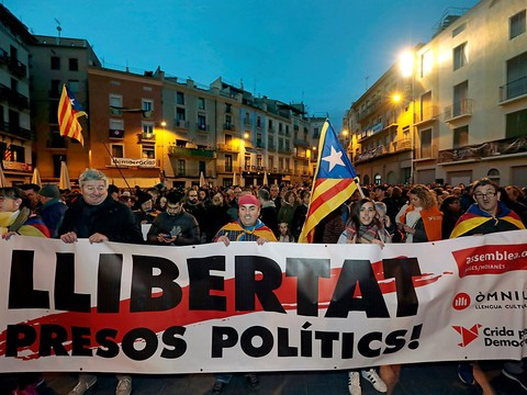 Les indépendantistes manifestent samedi à Barcelone