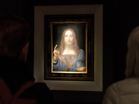 Record pour un tableau de Vinci adjugé 450,3 millions de dollars