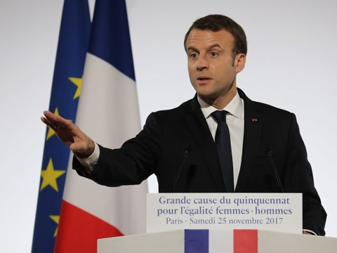 Emmanuel Macron fait de l'égalité femmes-hommes sa 