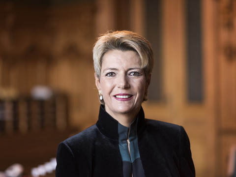 Karin Keller-Sutter présidente du Conseil des Etats pour un an