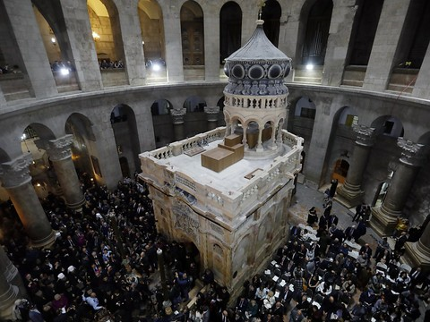 Lieu du tombeau du Christ: des analyses confortent la tradition