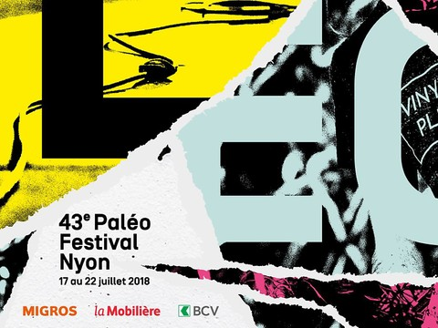 Une affiche qui déchire pour le 43e Paléo Festival de Nyon