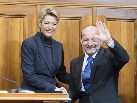 Cérémonies en l'honneur des nouveaux présidents des chambres