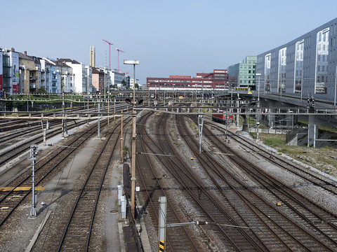 La gare de Bâle est fermée à cause d'un déraillement