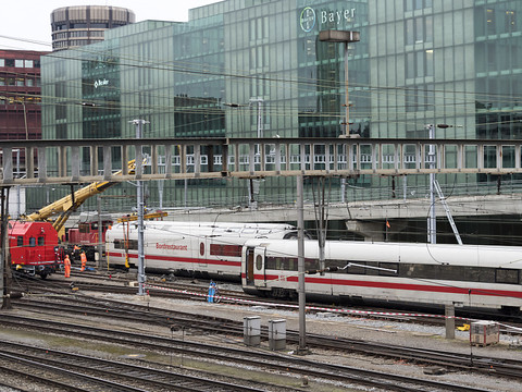 Les travaux de réparation se poursuivent dans la gare de Bâle