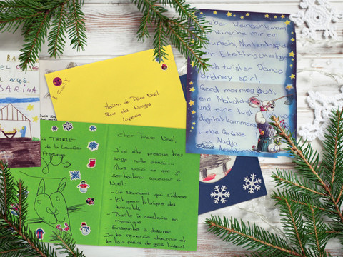 Les enfants en Suisse envoient 20'000 lettres au Père Noël
