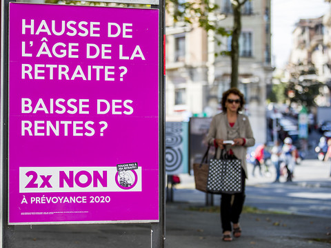 Le Conseil des Etats ne veut toujours pas donner davantage à l'AVS