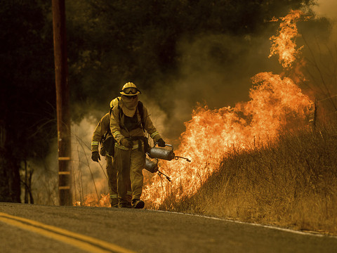 Accalmie sur le front des incendies en Californie