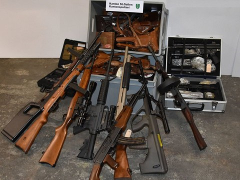 Arrestation d'un marchand d'armes et saisie d'un véritable arsenal