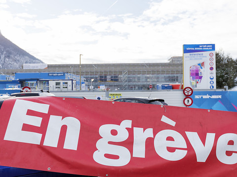 Fin de la grève sur le chantier de l'Hôpital Riviera-Chablais