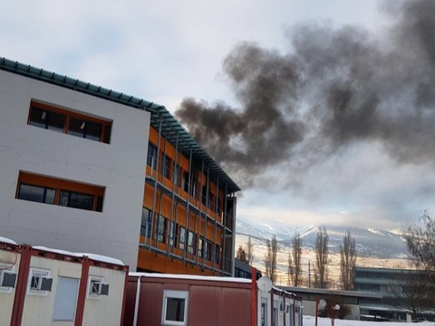 Un bâtiment de l'Institut central des hôpitaux valaisans évacué