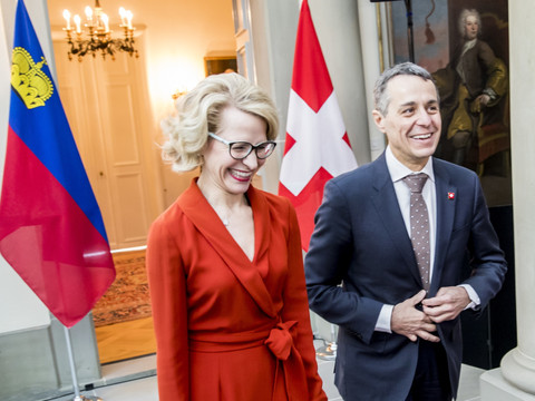 Liste grise de l'UE: pas à cause du Liechtenstein, dit sa ministre
