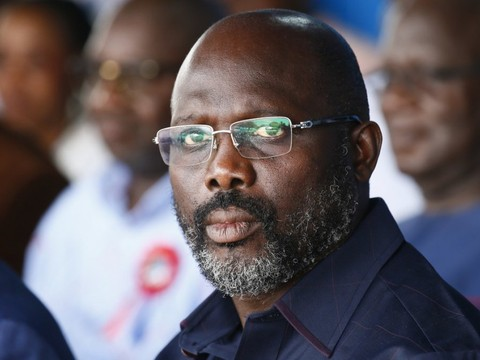 L'ex-footballeur George Weah favori de la présidentielle libérienne