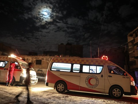 Nouvelles évacuations de malades près de Damas
