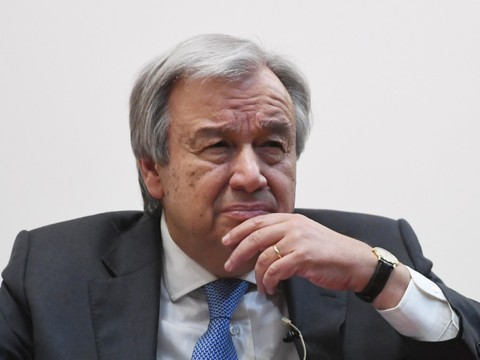 Antonio Guterres lance un 