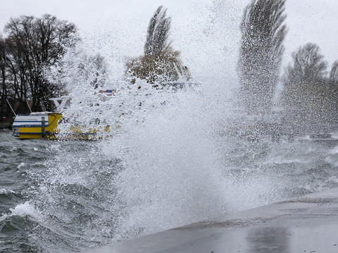 Les vents tempétueux balaieront la Suisse mercredi