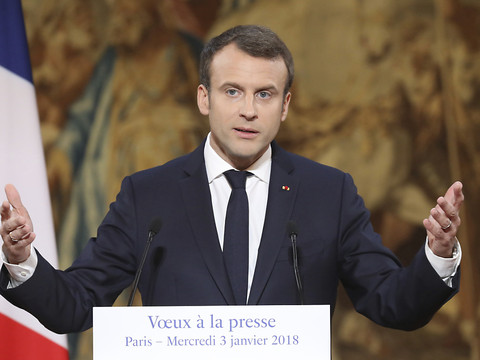 Emmanuel Macron participera au Forum économique de Davos (GR)