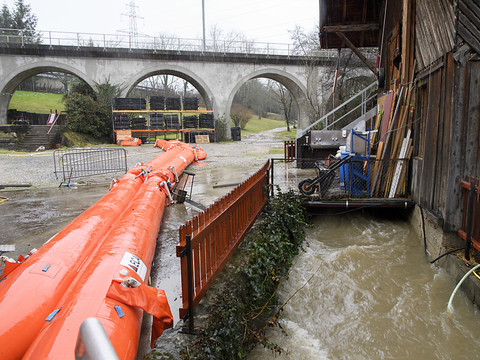 Région de Nyon: deux rivières à l'origine d'inondations