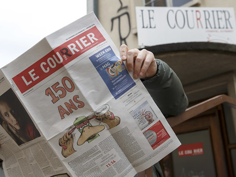 Le journal genevois Le Courrier est né il y a 150 ans