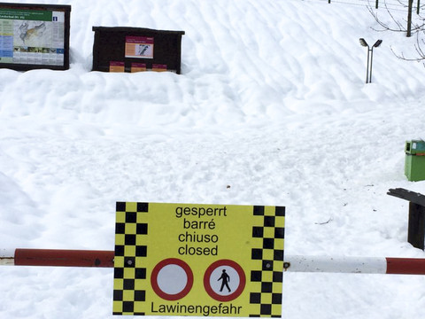 Des habitants d'Eyholz (VS) ont été évacués