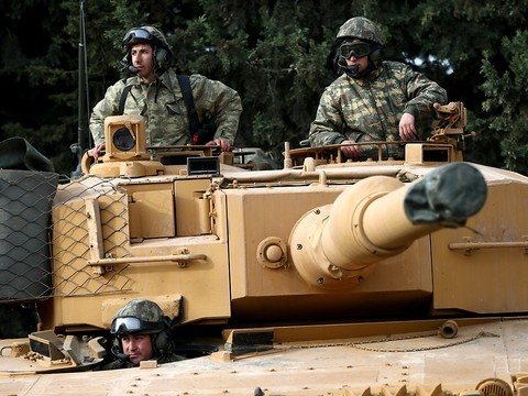 L'armée turque est entrée en territoire syrien