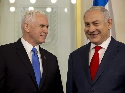 Mike Pence honoré d'être à Jérusalem, 