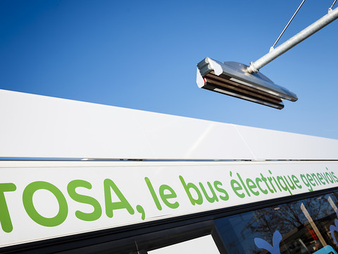 Le bus électrique TOSA pourrait à nouveau circuler en mars