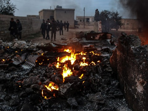 Bombardements en Syrie: des civils souffrent d'asphyxie, 10 morts