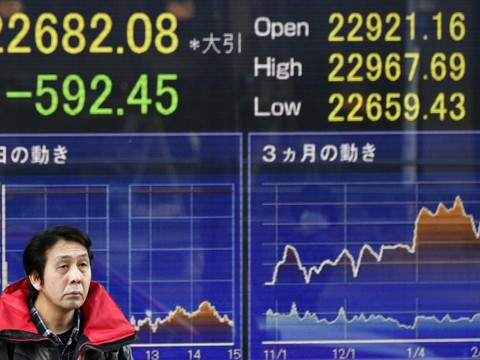 La Bourse de Tokyo finit en baisse de 4,73%